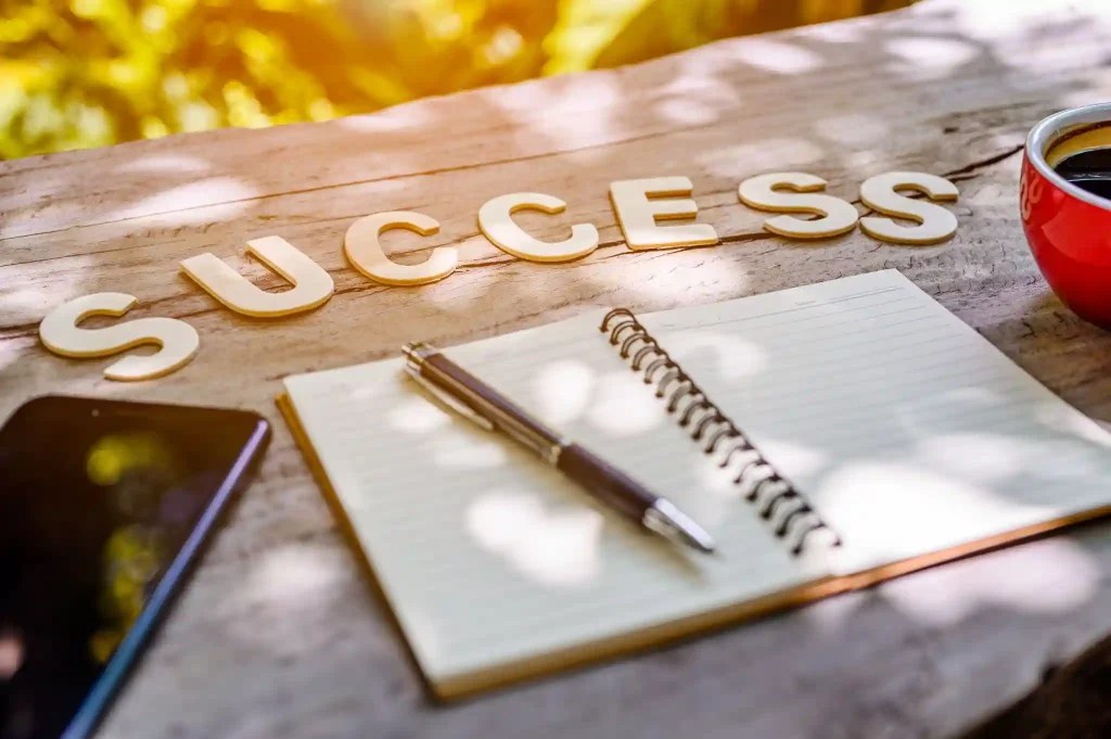 How do you cultivate a success mindset daily?